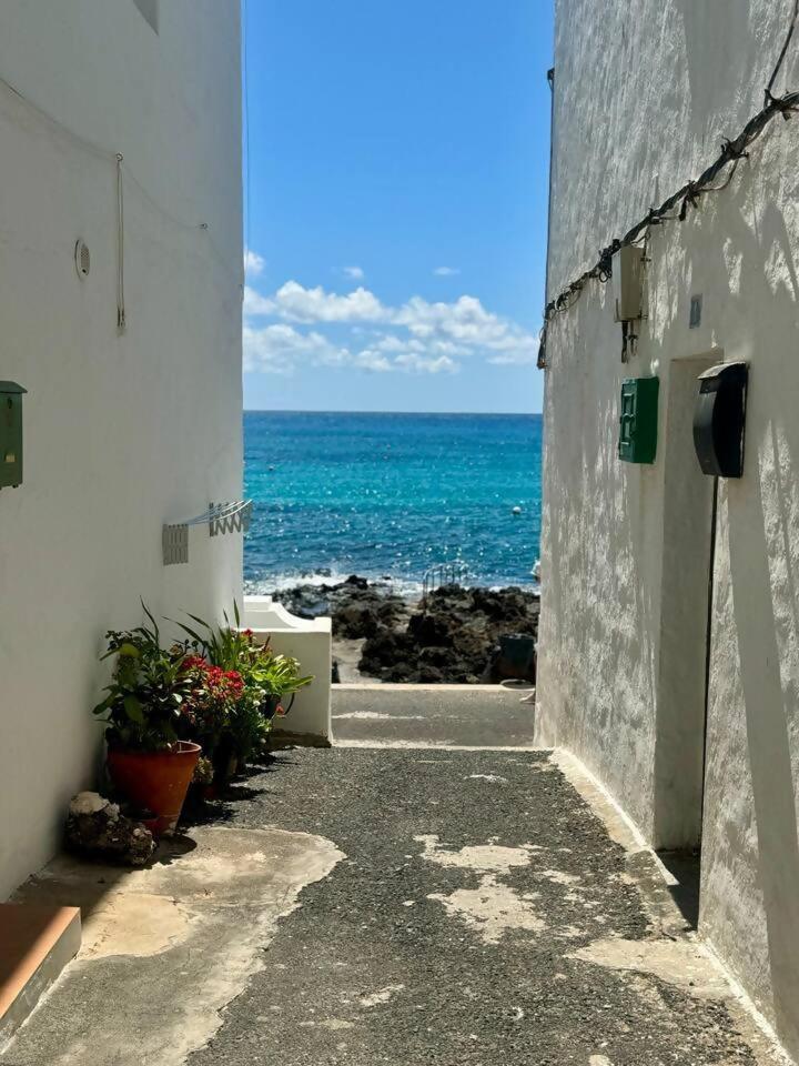 Gran Terraza 1 Minuto De Las Piscinas Naturales Punta Mujeres Kültér fotó