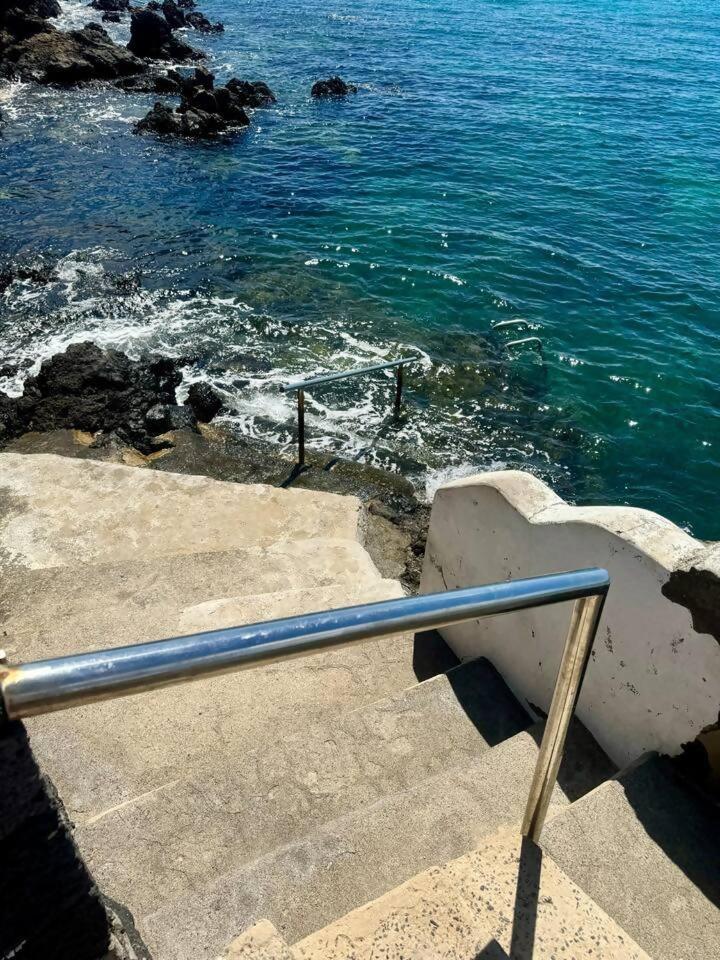 Gran Terraza 1 Minuto De Las Piscinas Naturales Punta Mujeres Kültér fotó