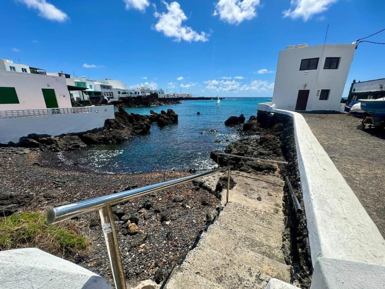 Gran Terraza 1 Minuto De Las Piscinas Naturales Punta Mujeres Kültér fotó
